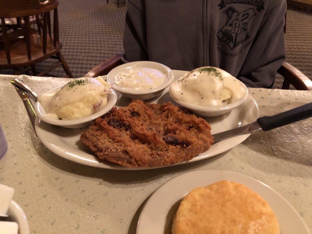 Order Country Fried steak food online from Acadiana Cafe store, San Antonio on bringmethat.com
