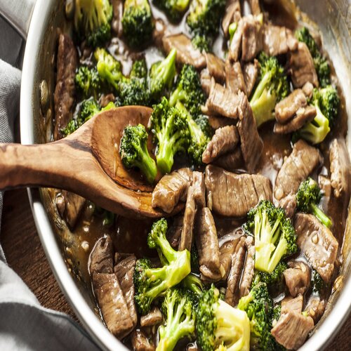 Order Beef with Chinese Vegetable food online from China 1 Wok store, Saint Petersburg on bringmethat.com