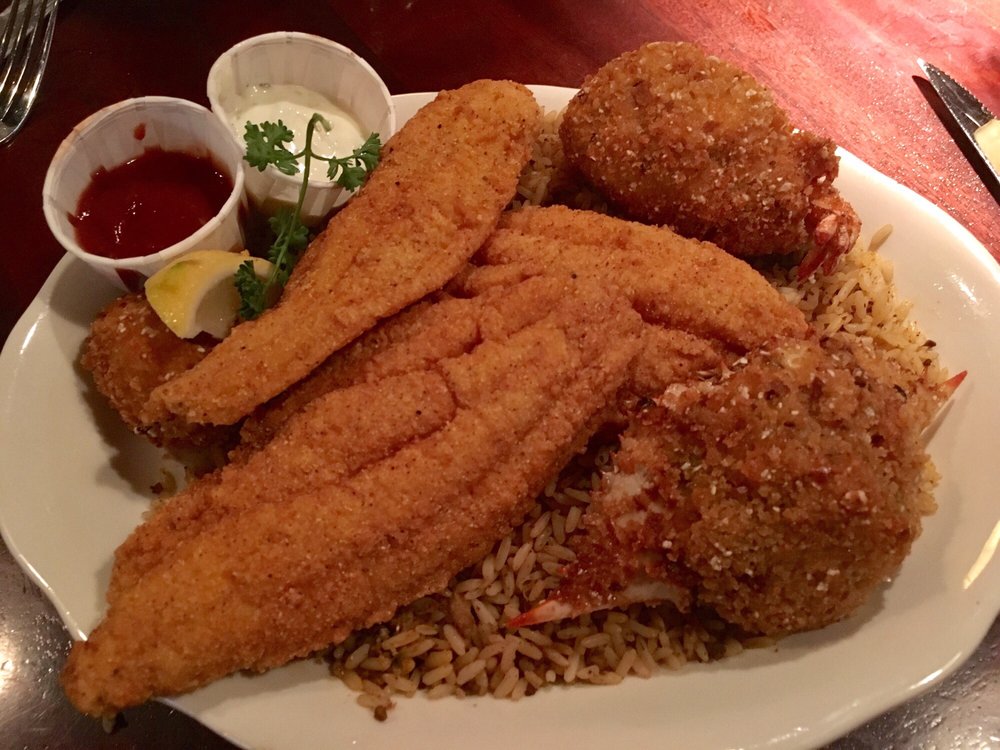 Order Seafood Platter food online from Pappadeaux Seafood Kitchen store, Houston on bringmethat.com
