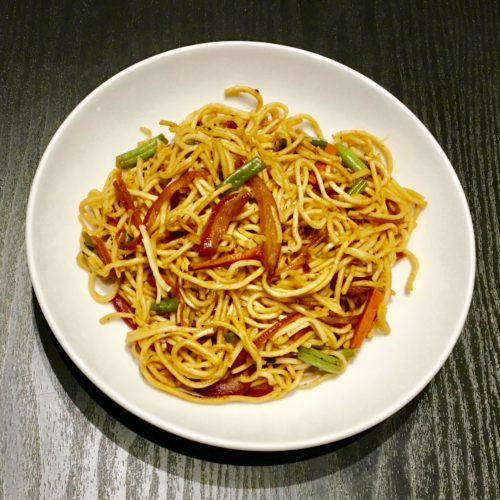 Order Lo-Mein (Stir Fried Soft Noodle) food online from Panda Garden Chinese Restaurant store, Saint George on bringmethat.com