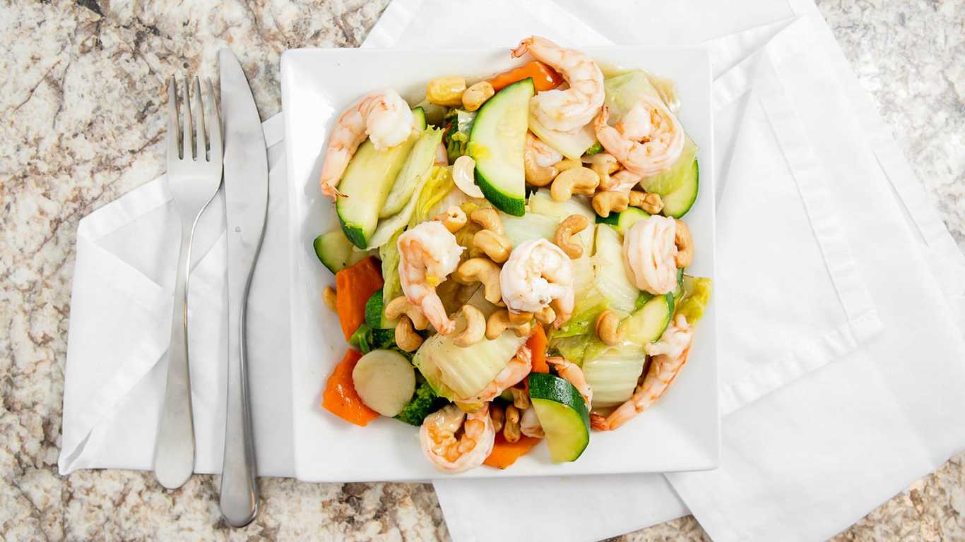 Order Cashew Shrimp food online from Wok-King Cafe Inc store, West Jordan on bringmethat.com