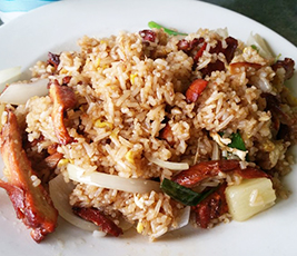 Order HAWAIIAN FRIED RICE (CHICKEN, BEEF) food online from Aloha Hawaiian BBQ store, Virginia Beach on bringmethat.com