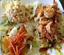 Order GARLIC SHRIMP food online from Aloha Hawaiian BBQ store, Virginia Beach on bringmethat.com
