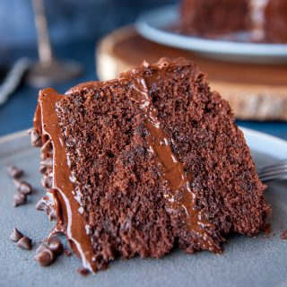 Order Chocolate Cake food online from Wright's Gourmet House store, Tampa on bringmethat.com