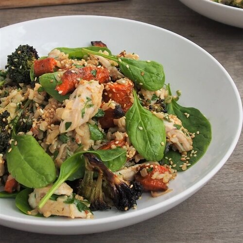 Order Turkey & Pecan Salad Plate food online from Wright's Gourmet House store, Tampa on bringmethat.com