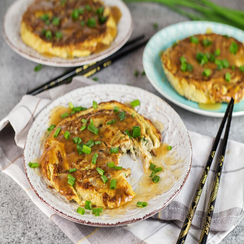 Order Vegetable Egg Foo Young food online from Panda Restaurant store, New Windsor on bringmethat.com