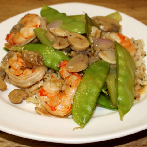 Order  Shrimp with Snow Peas food online from No. 1 Chinese Restaurant store, Long Beach on bringmethat.com