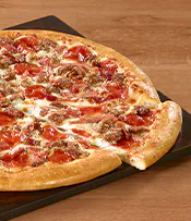 Order Meat Lover's® Pizza food online from Pizza Hut store, Skiatook on bringmethat.com
