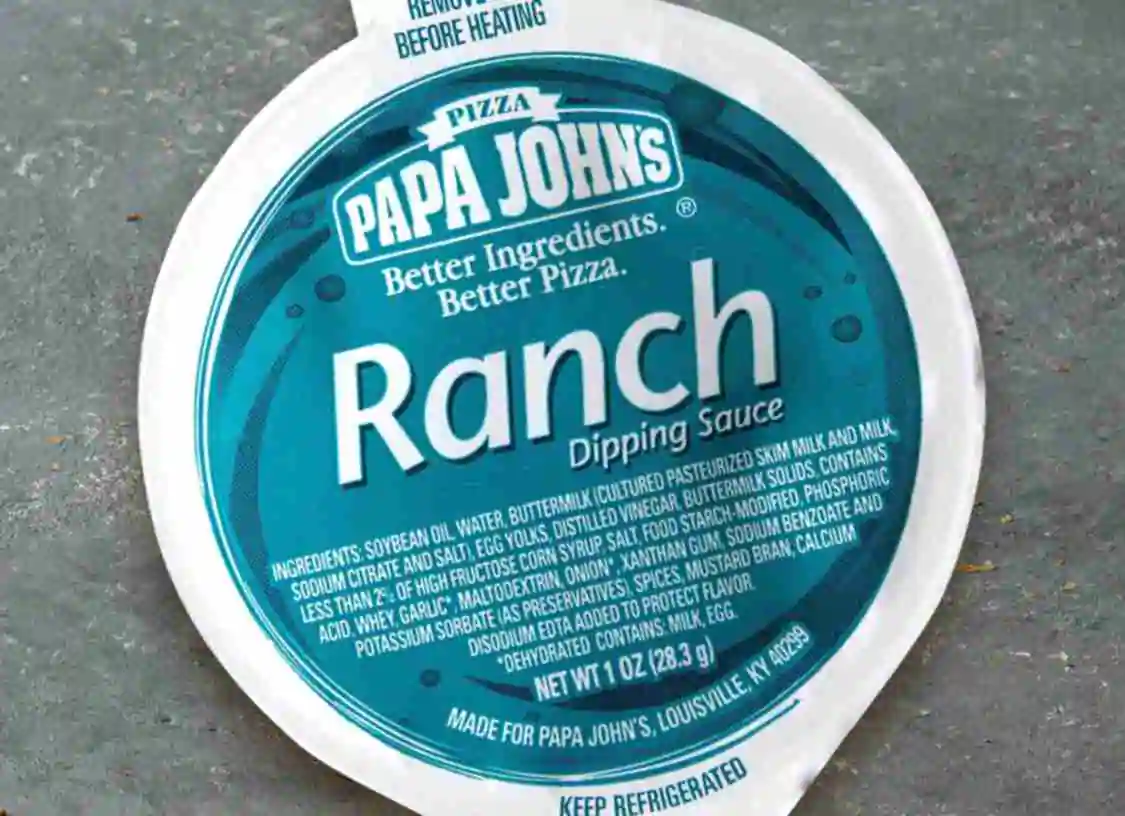 Order Ranch Sauce food online from Papa John's Pizza store, Starkville on bringmethat.com
