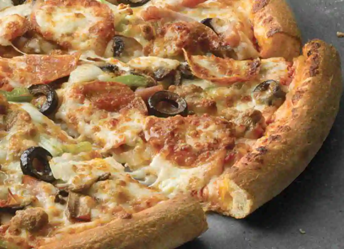 Order The Works food online from Papa John's Pizza store, Starkville on bringmethat.com