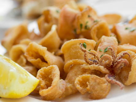 Order Calamari Fritto food online from Renzo's Boca Raton store, Boca Raton on bringmethat.com