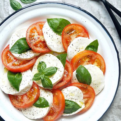 Order Insalata Caprese food online from Renzo's Boca Raton store, Boca Raton on bringmethat.com