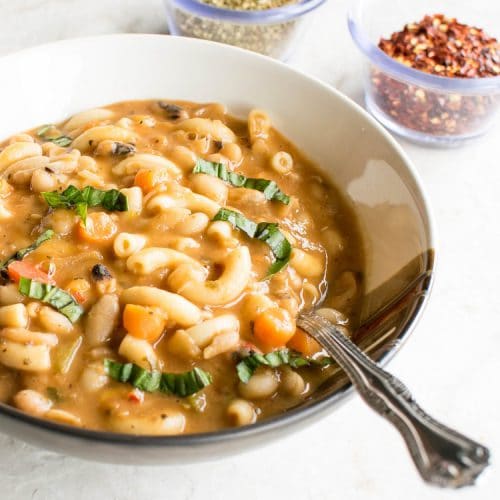 Order Pasta Fagioli Soup food online from Renzo's Boca Raton store, Boca Raton on bringmethat.com