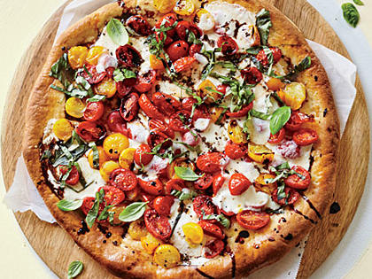 Order Caprese Pizza food online from Renzo's Boca Raton store, Boca Raton on bringmethat.com