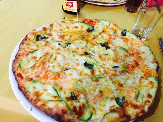 Order Gluten Free Romana Pizza food online from Renzo's Boca Raton store, Boca Raton on bringmethat.com