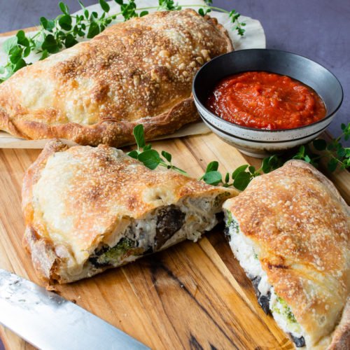 Order Create Your Own Calzone (Large) food online from Renzo's Boca Raton store, Boca Raton on bringmethat.com