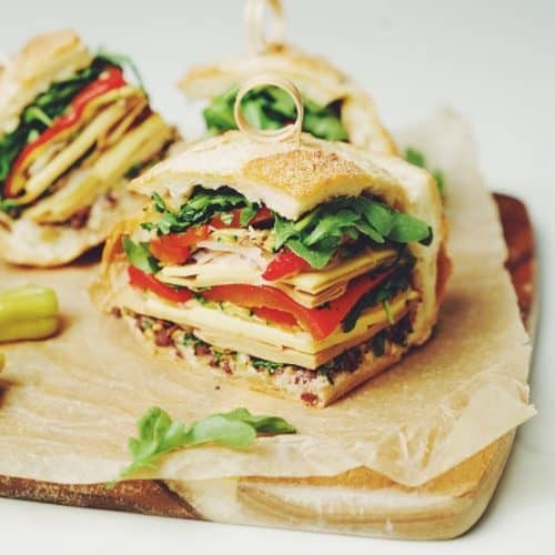 Order Veggie Muffalettas food online from Renzo's Boca Raton store, Boca Raton on bringmethat.com