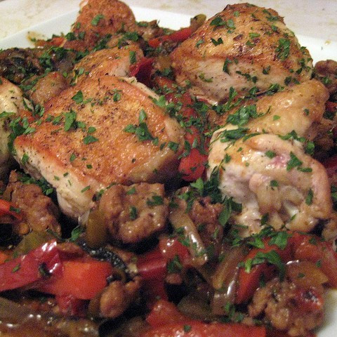 Order Chicken Scarpariello food online from Renzo's Boca Raton store, Boca Raton on bringmethat.com
