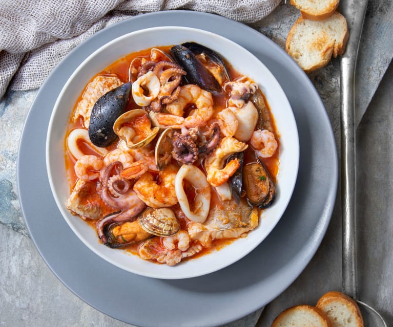Order Zuppa di Pesce food online from Renzo's Boca Raton store, Boca Raton on bringmethat.com