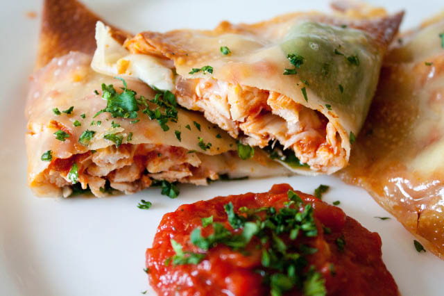 Order Chicken Parmigiana Wrap food online from Renzo's Boca Raton store, Boca Raton on bringmethat.com