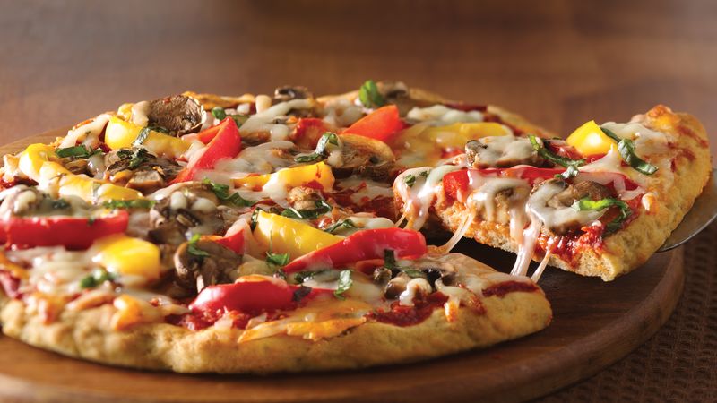 Order Gluten Free Veggie Pizza food online from Renzo's Boca Raton store, Boca Raton on bringmethat.com