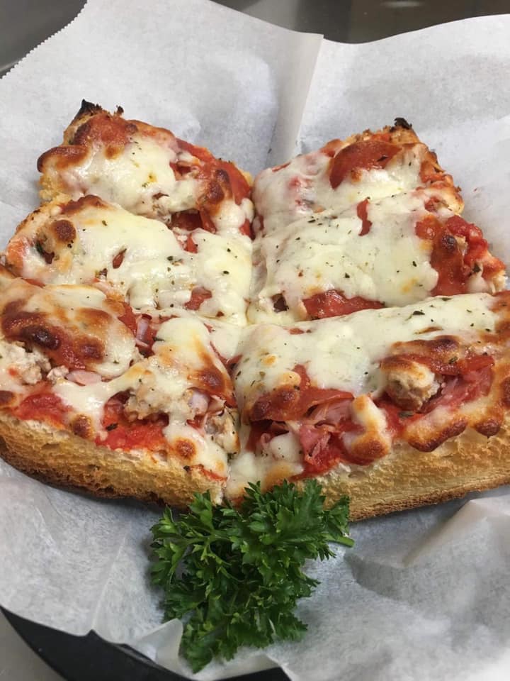 Order Garlic Bread with Mozzarella food online from Weasels store, Waupaca on bringmethat.com