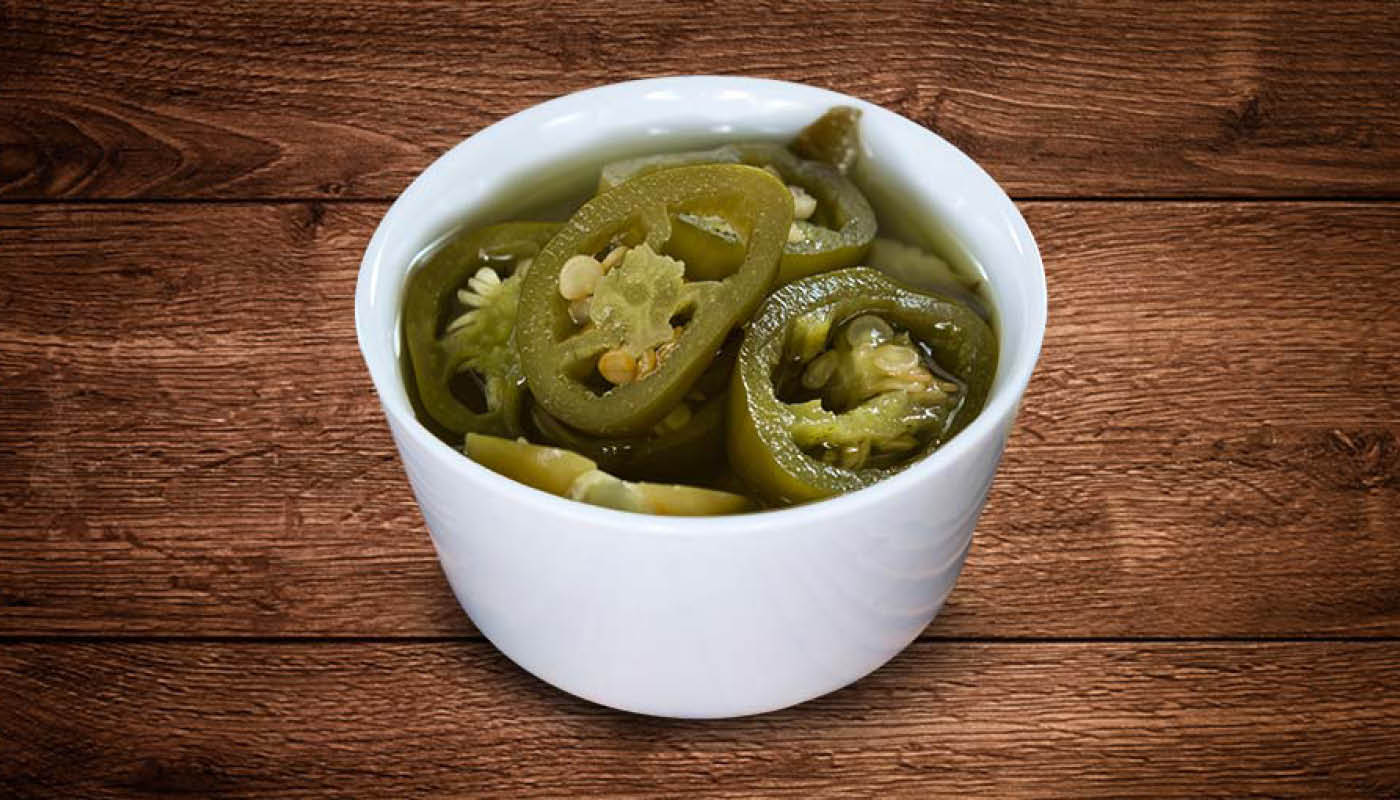 Order Extra Jalapenos food online from Dickey's Barbecue Pit store, Centereach on bringmethat.com