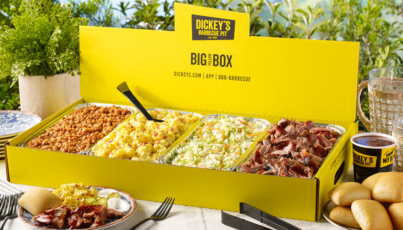 Order BYB Pulled Pork Party Pack food online from Dickey's Barbecue Pit store, Panama City Beach on bringmethat.com