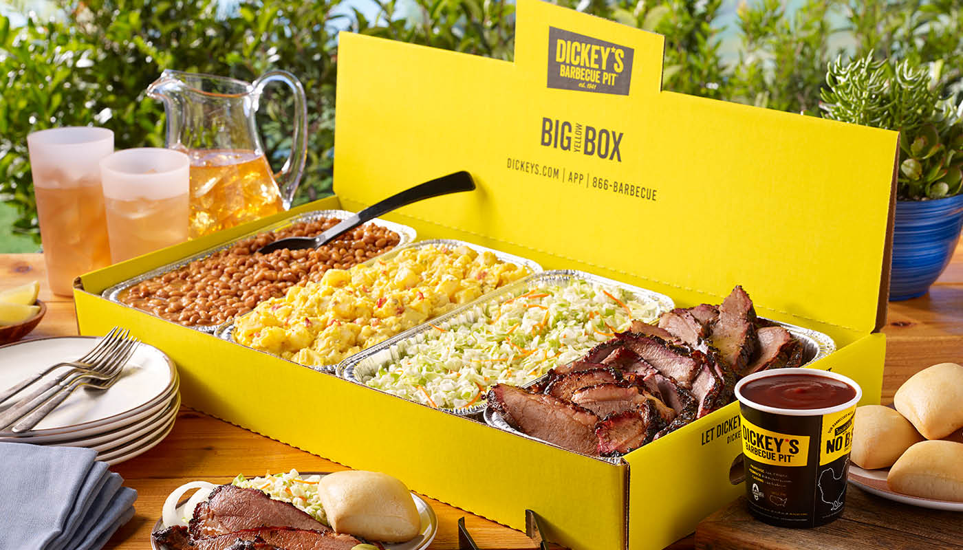 Order BYB Texas Brisket Party Pack food online from Dickey's Barbecue Pit store, Panama City Beach on bringmethat.com