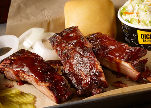 Order Pork Ribs food online from Dickey's Barbecue Pit store, Panama City Beach on bringmethat.com