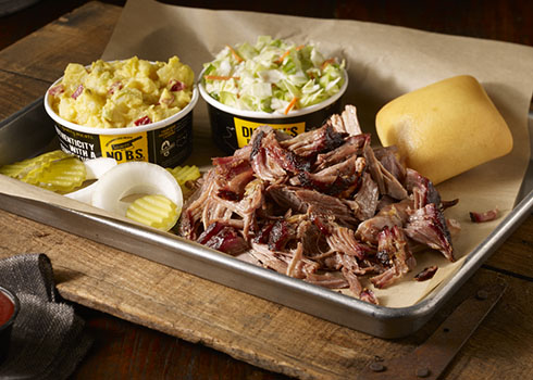 Order 1 Meat Plate food online from Dickey's Barbecue Pit store, Alhambra on bringmethat.com