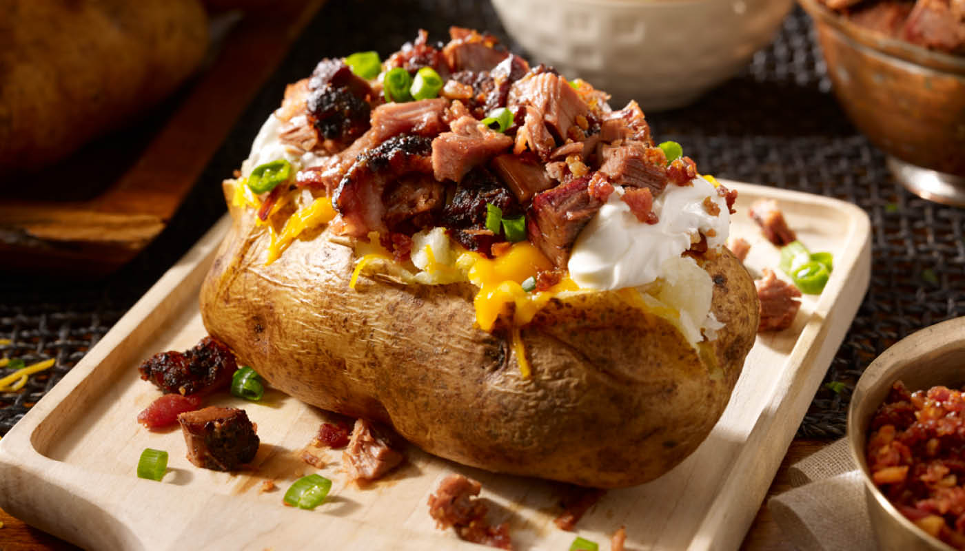 Order Giant Baker with Meat food online from Dickey's Barbecue Pit store, Panama City Beach on bringmethat.com