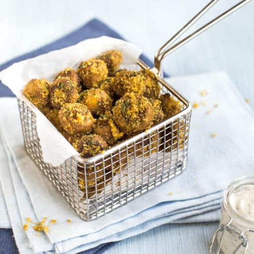 Order BREADED MUSHROOMS  food online from Danny's Pizza Place store, Chicago on bringmethat.com