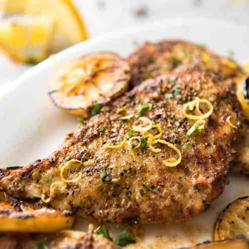 Order Grilled Lemon Pepper Fillets food online from Lazy Gourmet store, Starkville on bringmethat.com