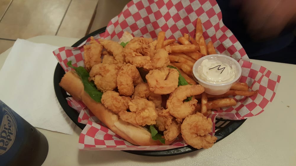 Order Shrimp Po-Boy food online from The Great Catch by Taste of Boston store, Lutz on bringmethat.com
