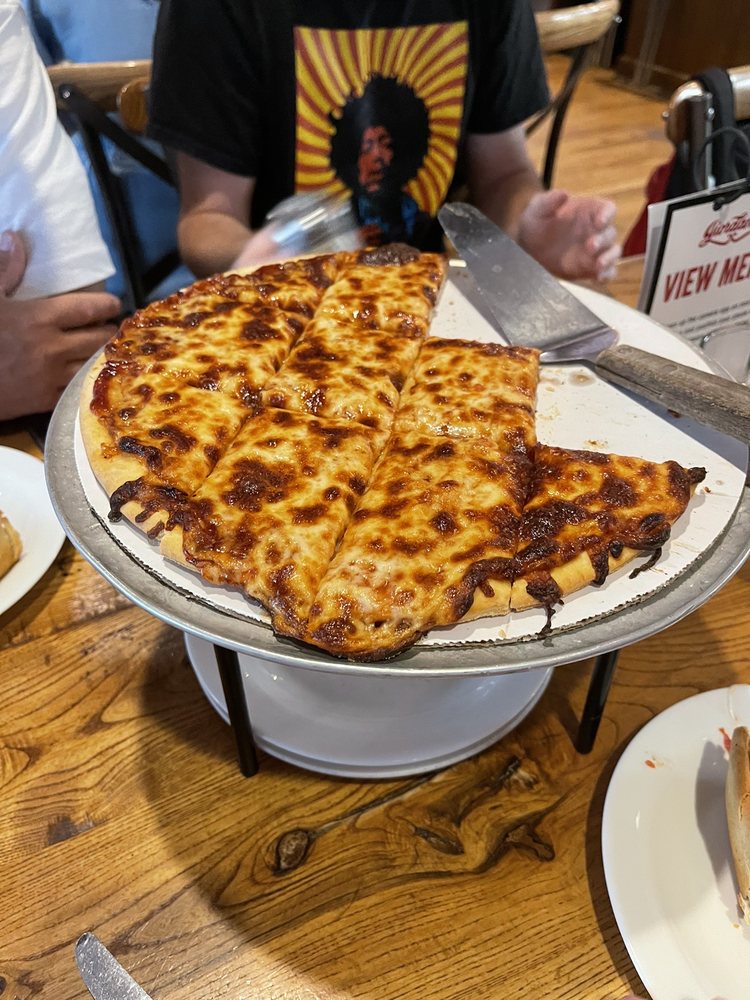 Order Thin Crust Cheese Pizza food online from Giordano's store, Chicago on bringmethat.com