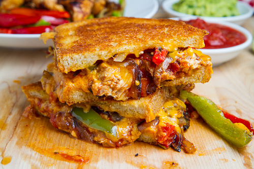 Order Steak Or Chicken Fajita In A Pita food online from West Egg Cafe store, Chicago on bringmethat.com