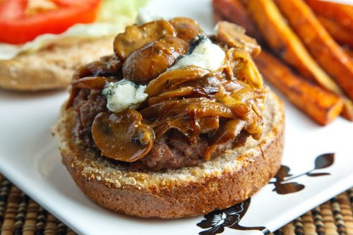 Order Mushroom And Cheddar Burger food online from West Egg Cafe store, Chicago on bringmethat.com
