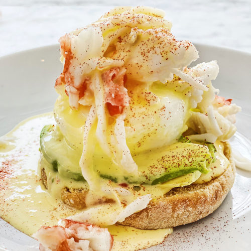 Order Veggie Benedict food online from West Egg Cafe store, Chicago on bringmethat.com