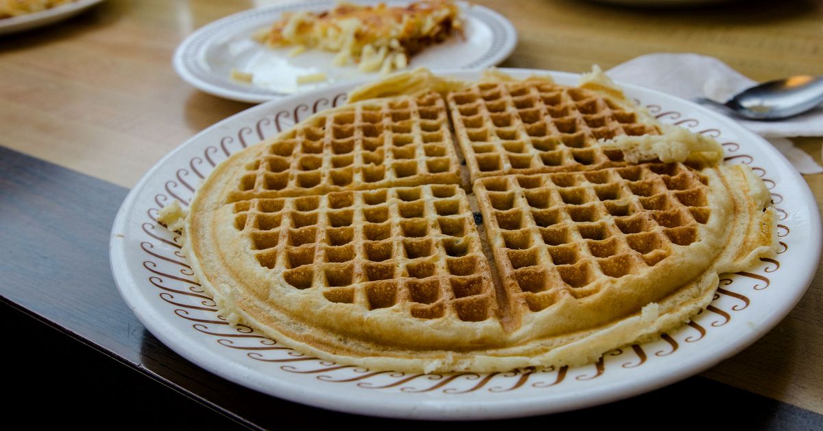 Order Plain Waffle food online from West Egg Cafe store, Chicago on bringmethat.com