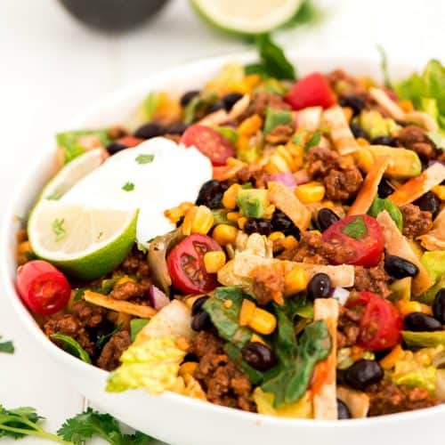 Order Taco Salad food online from West Egg Cafe store, Chicago on bringmethat.com