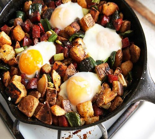 Order Special Skillet food online from West Egg Cafe store, Chicago on bringmethat.com
