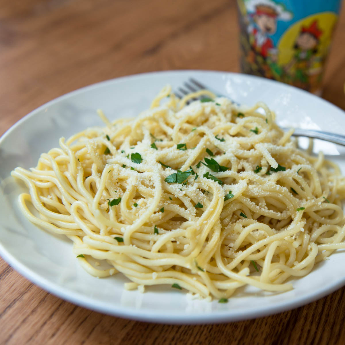 Order Pasghetti! With Parmesan Butter food online from Giordanos store, Chicago on bringmethat.com