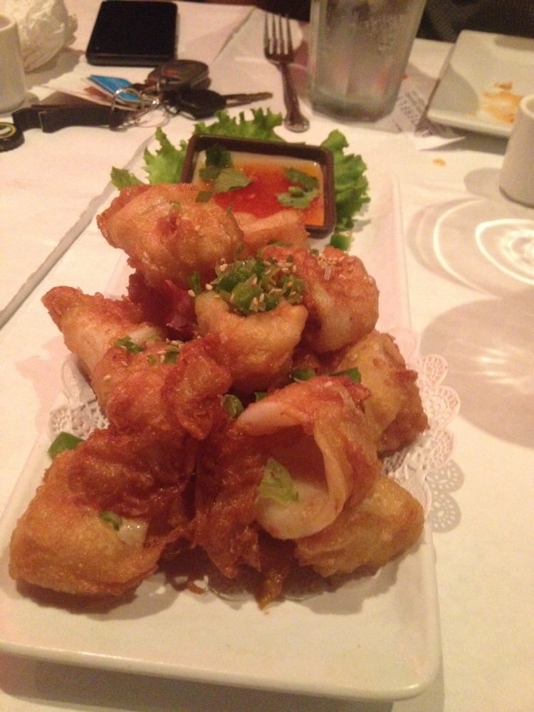 Order CRISPY CALAMARI food online from Butterfly Sushi Bar & Thai Cuisine store, Chicago on bringmethat.com