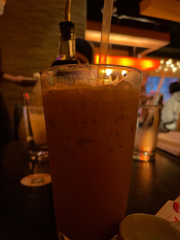 Order THAI ICE TEA food online from Butterfly Sushi Bar & Thai Cuisine store, Chicago on bringmethat.com