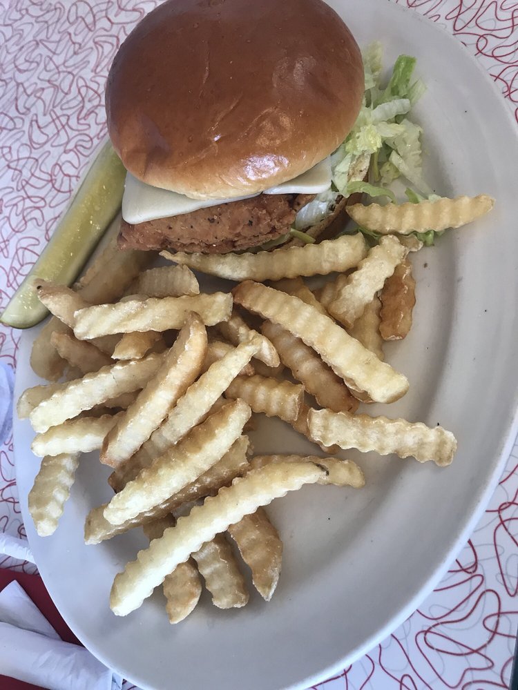 Order Spicy Chicken Sandwich food online from Round Lake Olando's Pizza store, Round Lake Heights on bringmethat.com