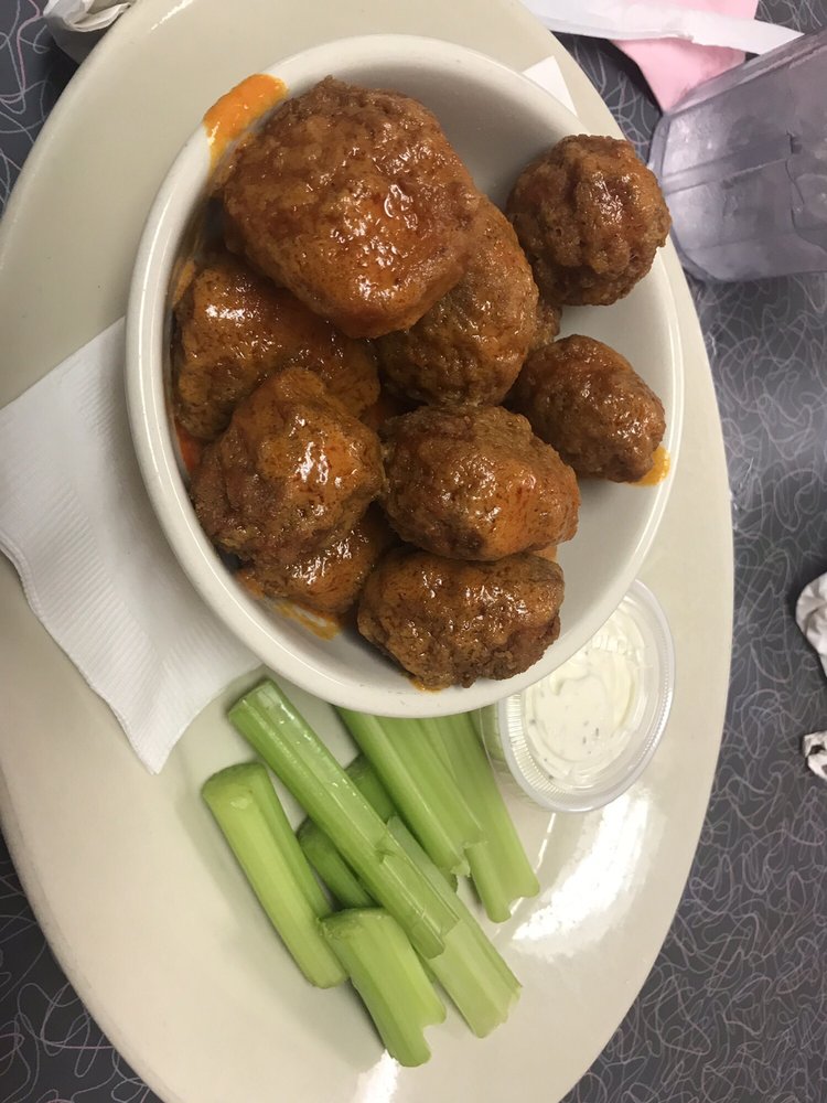 Order Boneless Buffalo Wings food online from Round Lake Olando's Pizza store, Round Lake Heights on bringmethat.com