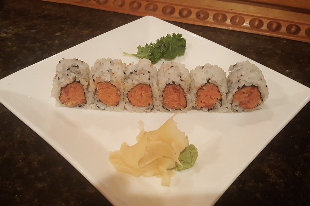 Order 1. Tuna Roll food online from Midori Sushi & Grill store, Orange Park on bringmethat.com