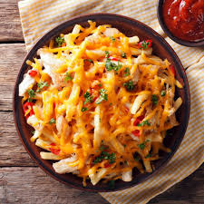 Order French Fries with Cheese food online from Slice of Life Pizzeria store, Sprng Hill on bringmethat.com