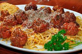 Order Spaghetti & Meatballs food online from Slice of Life Pizzeria store, Sprng Hill on bringmethat.com